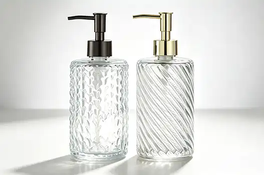 Best Glasflaschen mit Seifenpumpe for Hotels and Spas